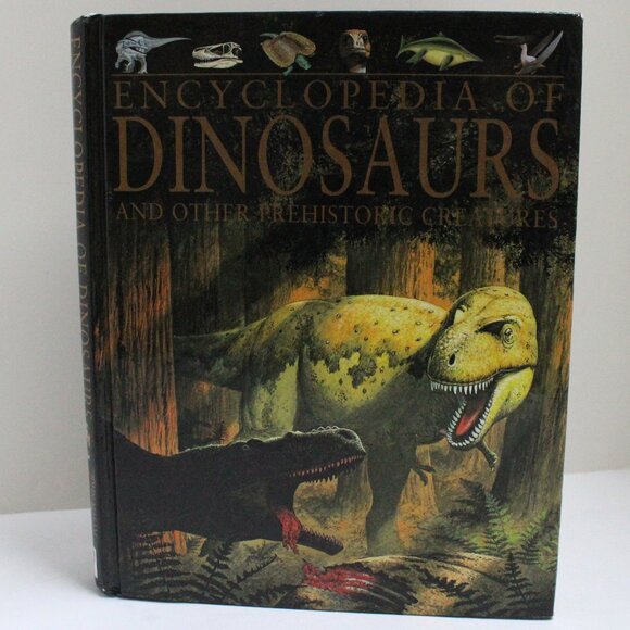 Encyclopedia of Dinosaurs and Other Prehistoric Creatures Hardback Reference - Picture 14 of 16